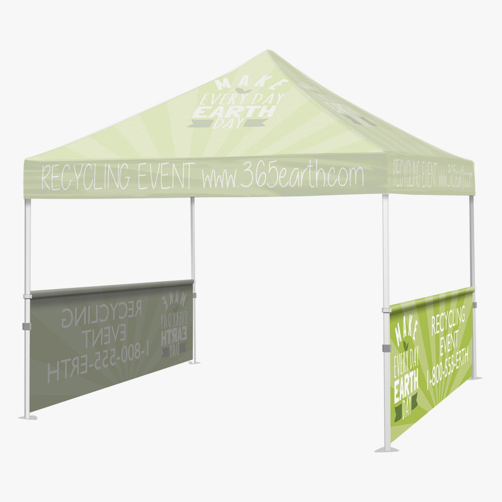 10ft Tent Half Walls – with Dye Sub