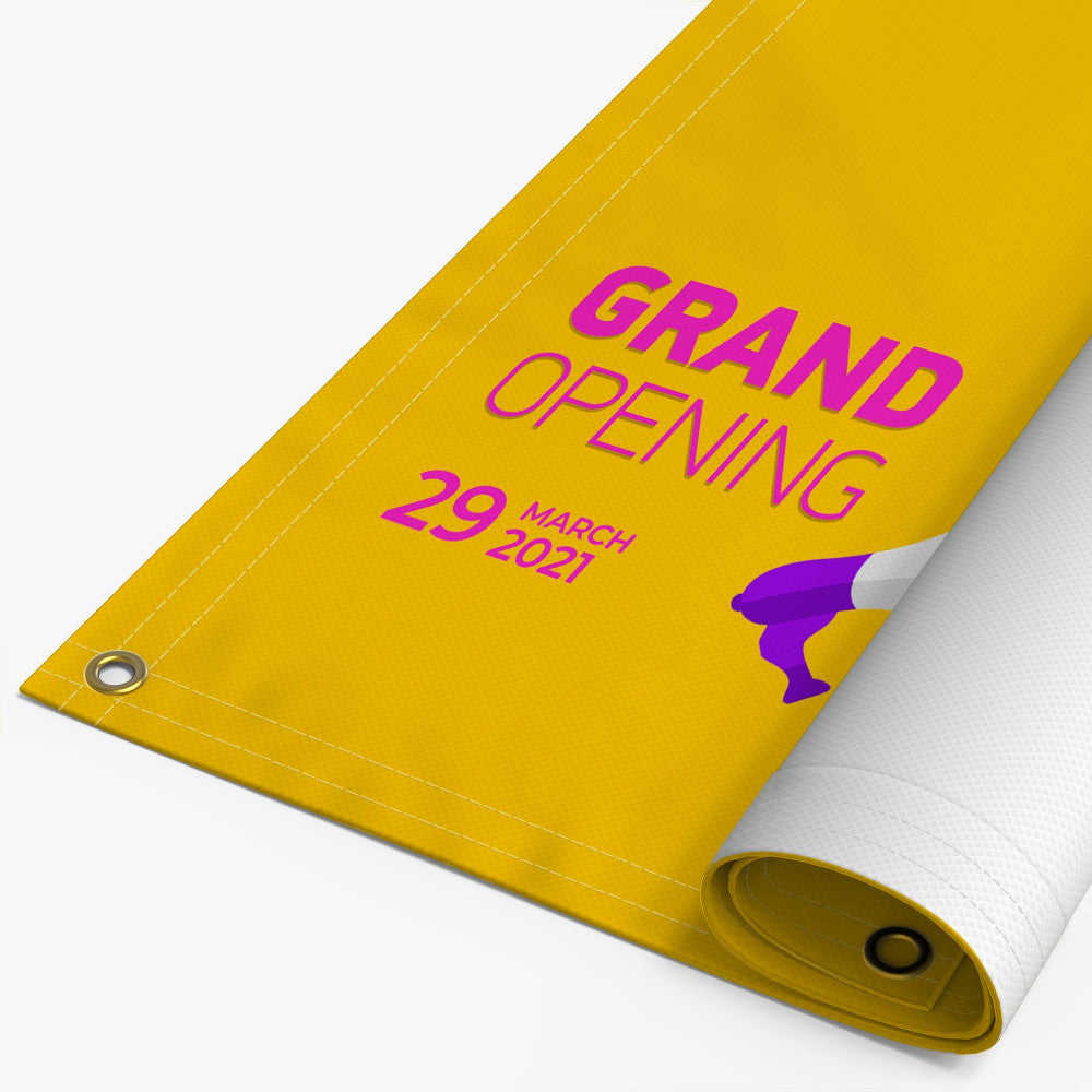 Custom 13oz. Vinyl Banner – UV Print Matte