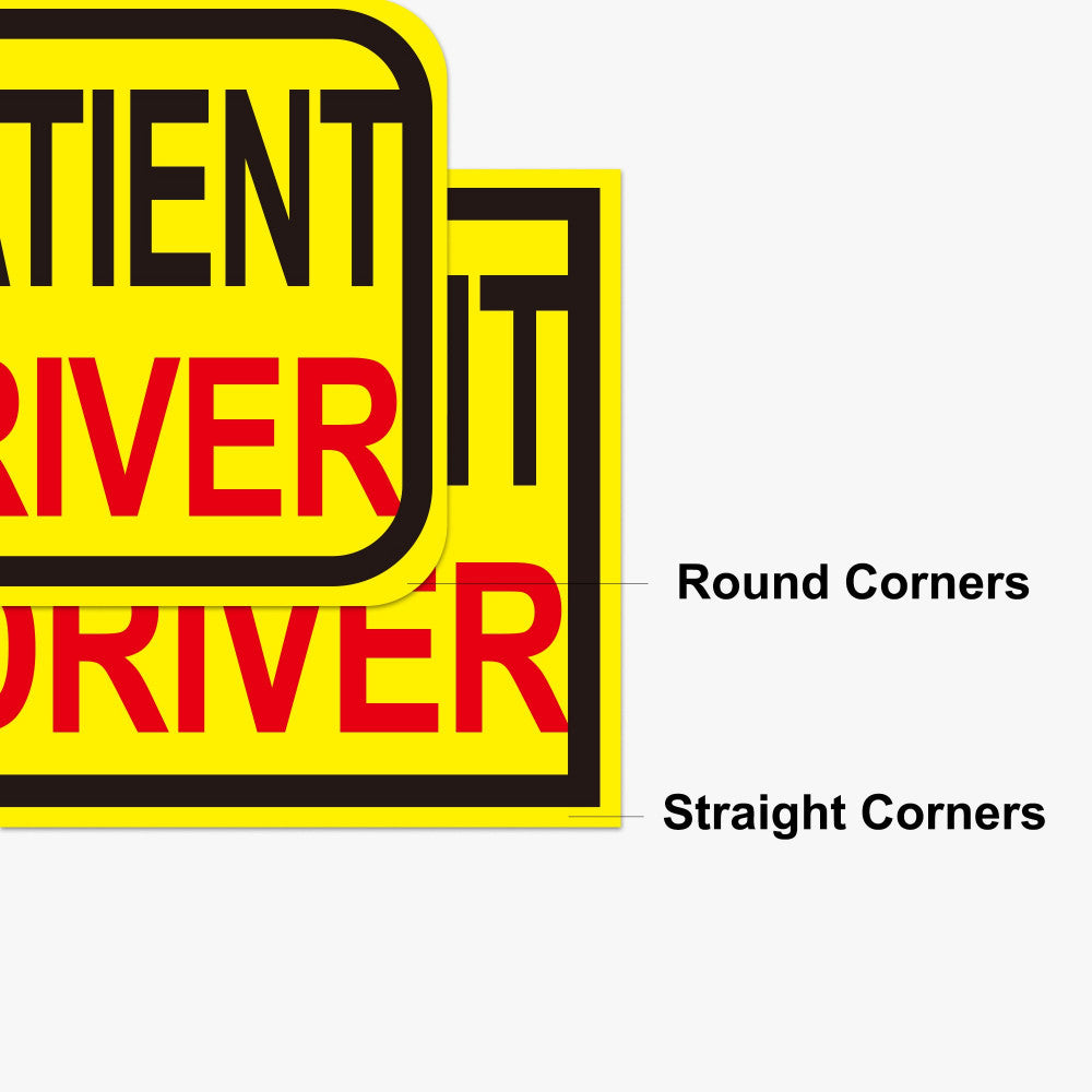Reflective Car Magnet