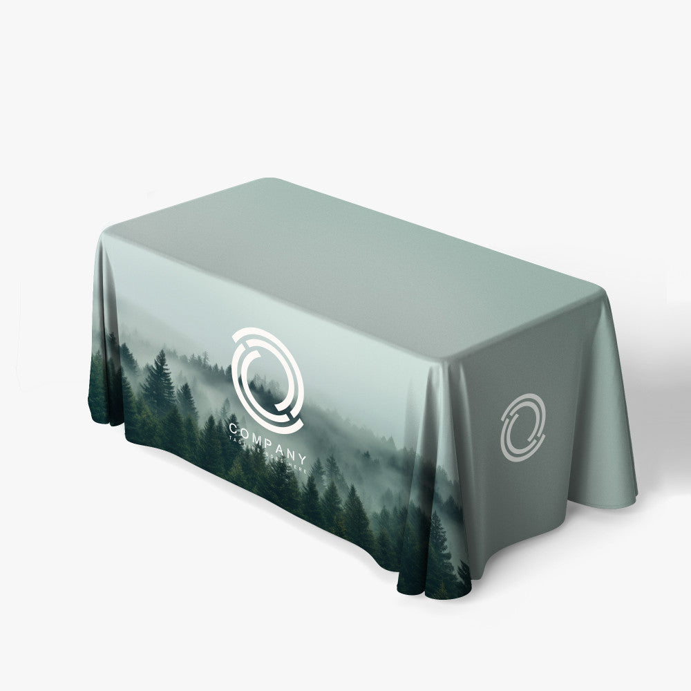 4' Table Throw – Full Color Dye Sublimate