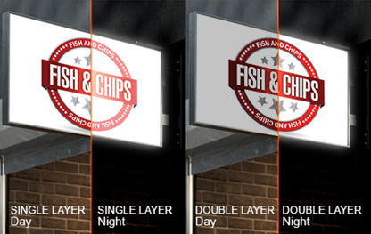 Custom Backlit Banner – UV Print