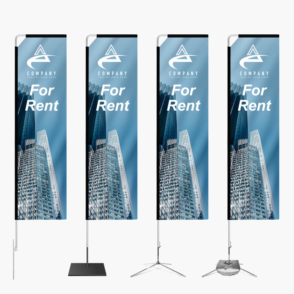 Rectangle Flag – 15ft with Dye Sublimation