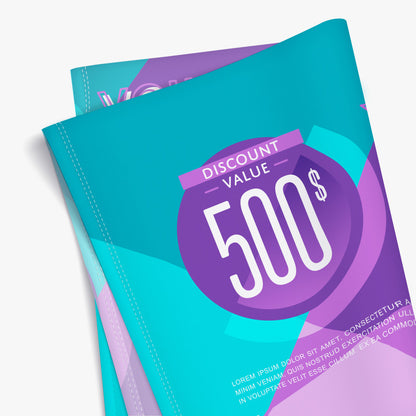 Custom Blockout Fabric Banner –  Dye Sublimate, Blockout