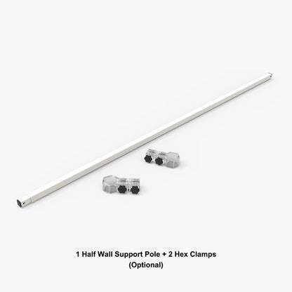 15ft Event Tent Half Walls – with Dye Sub