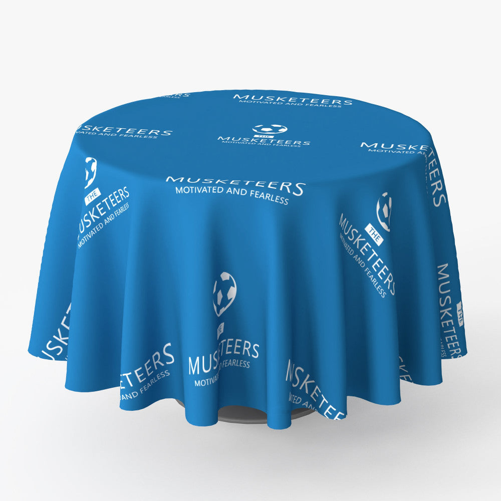 Round Table Cover – Full Color Dye Sublimate