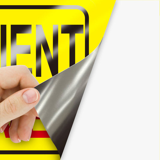 Reflective Car Magnet