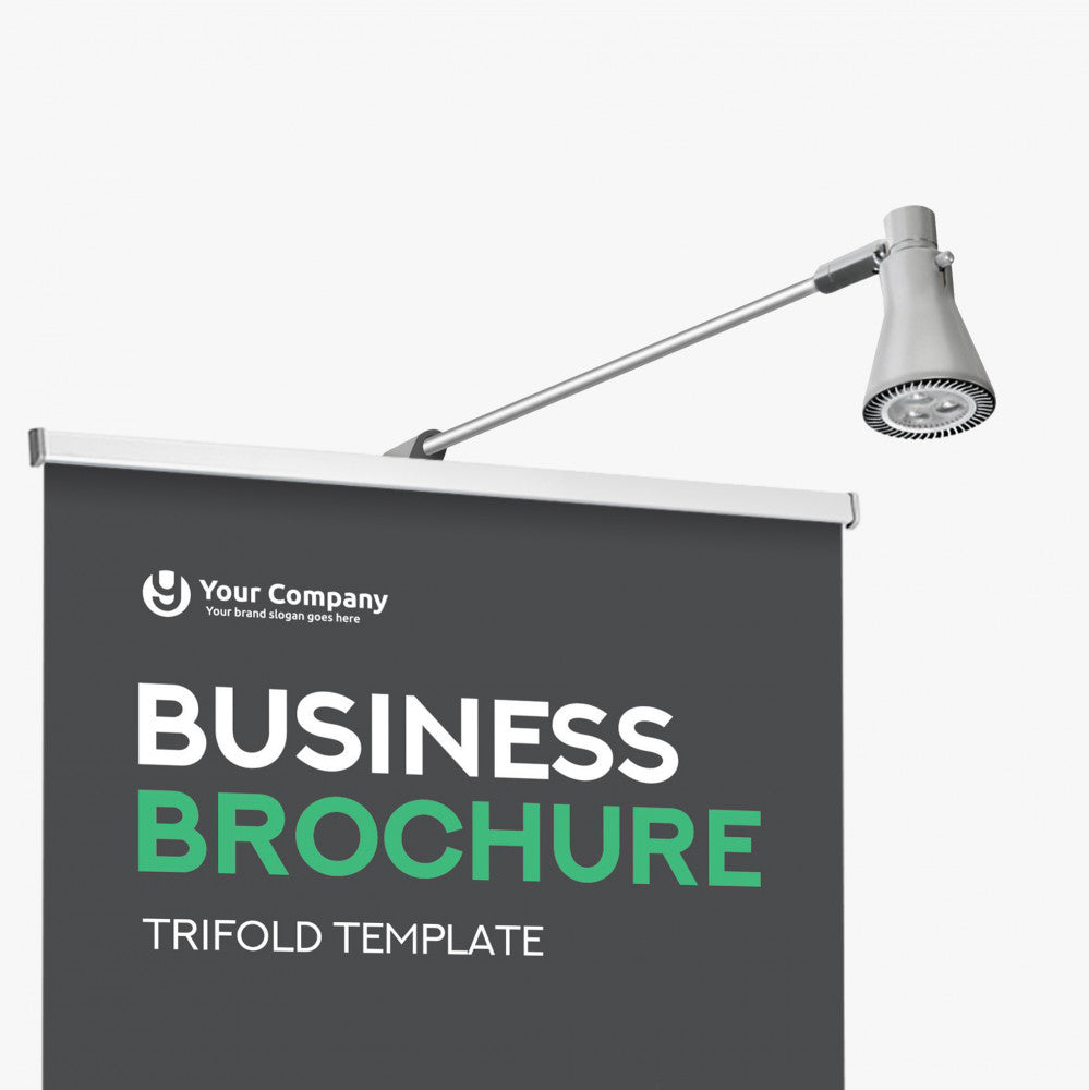 SD Retractable Banner Stand – 36" x 92" with UV Print & Travel Bag