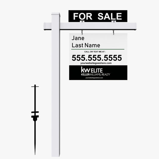 Real Estate Post – 24" x 18" with UV Print
