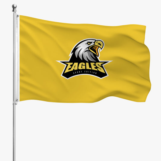 Custom Pole Flag – Dye Sublimation with Optional Grommet