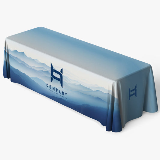 8' Table Throw – Full Color Dye Sublimate