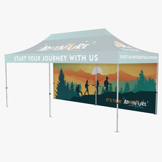 20ft Event Tent Full Walls – with Dye Sub
