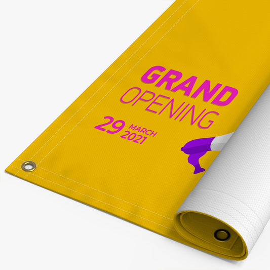 Custom 13oz Vinyl Banner – UV Print Matte