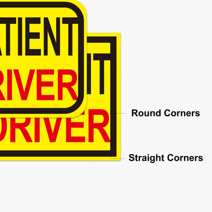 Reflective Car Magnet