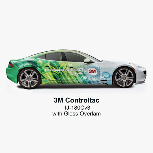 3M IJ-180Cv3 Controltac (Vehicle Wrap) – Eco Solvent, Gloss